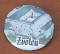 Button 37mm špendlík - Zvolen