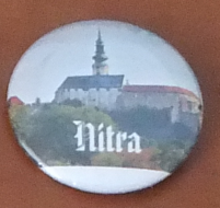 Button 37mm špendlík - Nitra