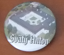 Button 37mm špendlík - Svätý Anton