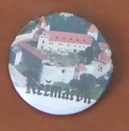 Button 37mm špendlík - Kežmarok