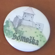 Button 37mm špendlík - Šomoška