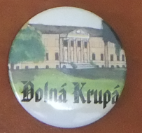 Button 37mm špendlík - Dolná Krupá