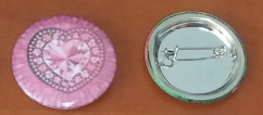 Button 37mm špendlík - Šperk 4