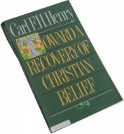 Toward a Recovery of Christian Belief 