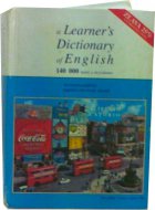 a Learner´s Dictionary of English