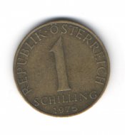 1 Schilling (rok 1975)