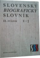 Slovenský biografický slovník II.